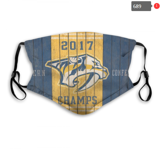 NHL Nashville Predators #1 Dust mask with filter